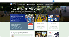 Desktop Screenshot of krizovatka.skaut.cz